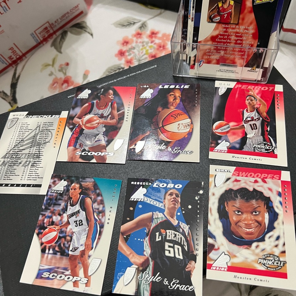 Pinnacle 1997 WNBA ROOKIE ROSTER (Complete Set) - Picture 5 of 7